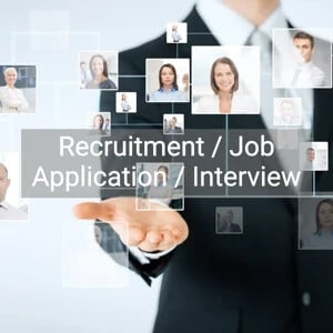 Recruitment / Job Application / Interview