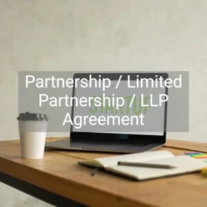 Partnership / Limited Partnership / LLP Agreement