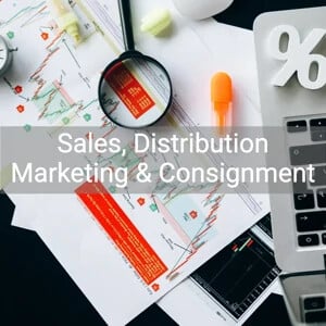 Sales, Distribution Marketing & Consignment