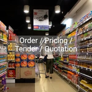 Order / Pricing / Tender / Quotation
