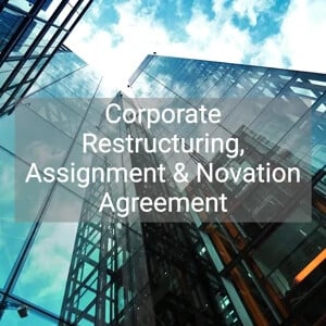 Corporate Restructuring, Assignment & Novation Agreement