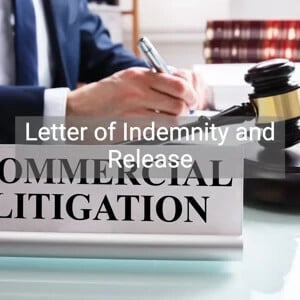 Letter of Indemnity and Release