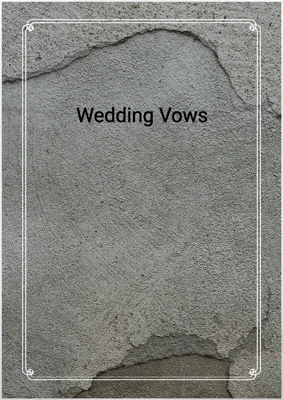 Wedding Vows