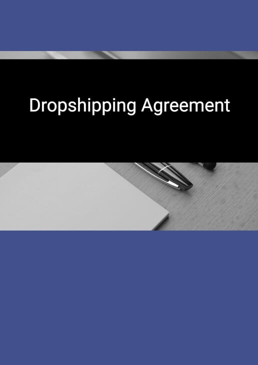 Dropshipping Agreement Template Word