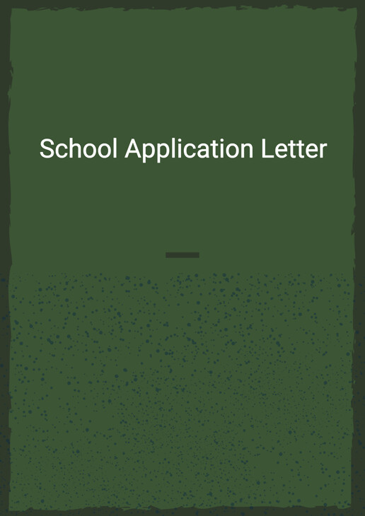 application letter for class representative